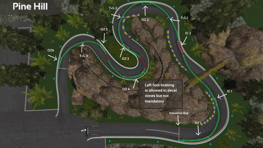 Pine Hill Drift Circuit for Assetto Corsa