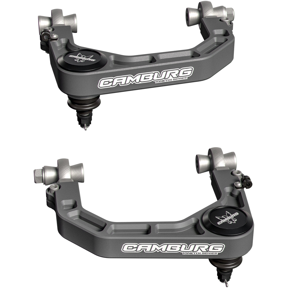 Camburg Toyota 4Runner 03-24 - FJ Cruiser 07-14 KINETIK X-Joint XL Upper Control Arm Kit (GRAY) CAM-310186-GRY