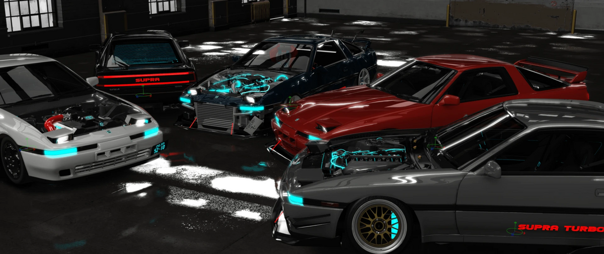 SGM Supra MK3 Pack for Assetto Corsa