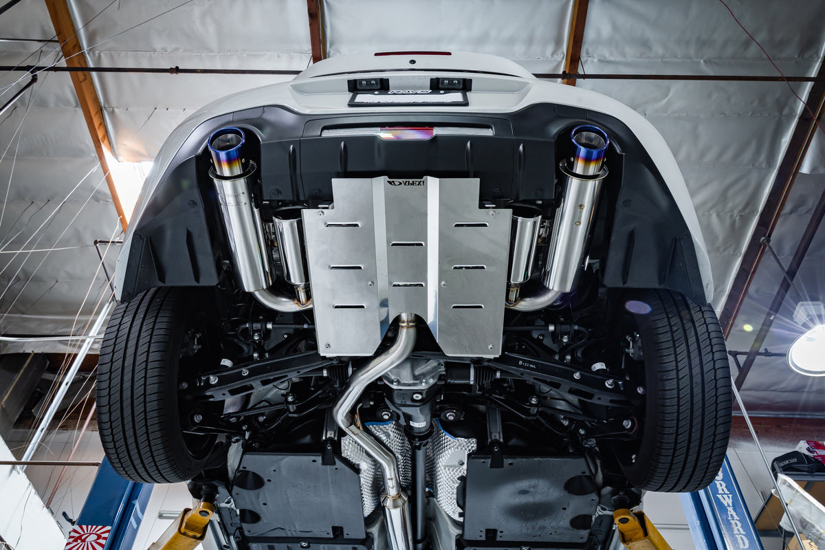 APEXi 2013+ Scion FR-S / Subaru BRZ / Toyota 86, 2022+ BRZ / GR86 Rear Under Diffuser Panel, Stainless Steel