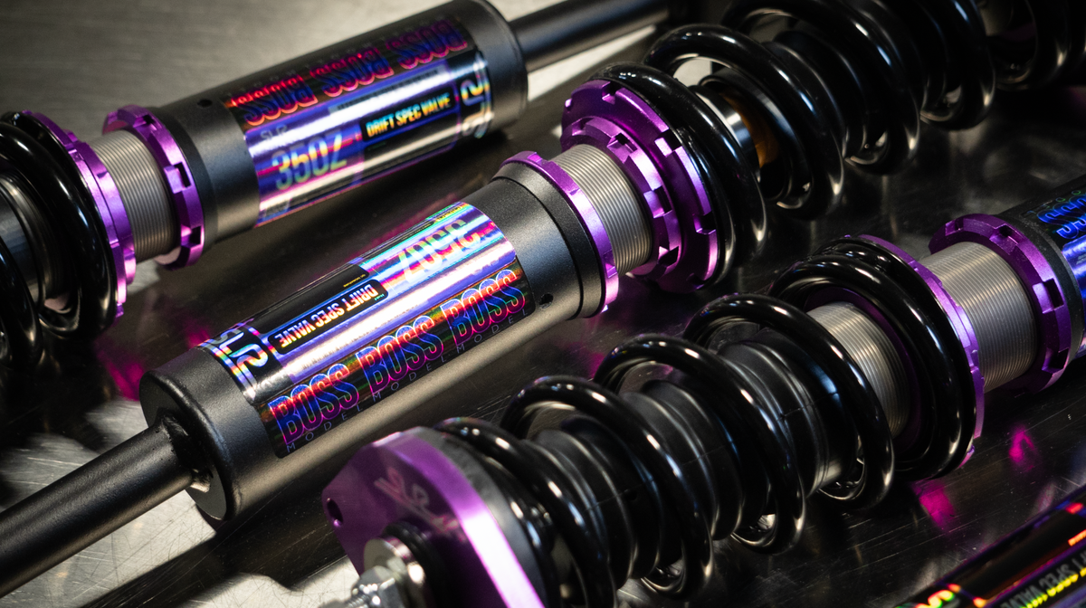 SLR BOSS Drift Spec Coilovers for BMW E46
