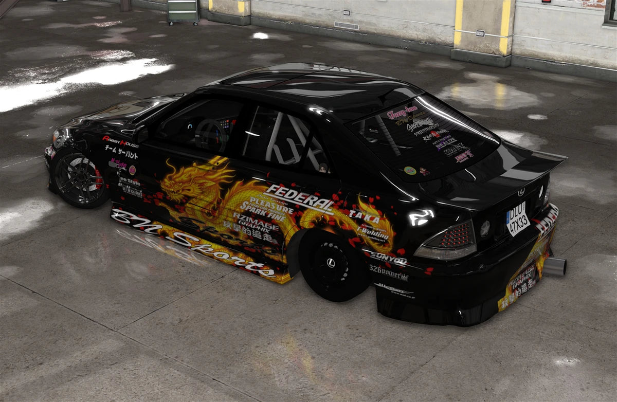 Lexus IS200 Dziki Drift for Assetto Corsa