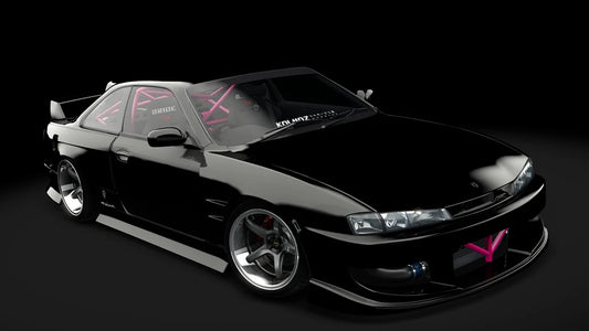 Nissan Silvia S14 Black Mamba for Assetto Corsa