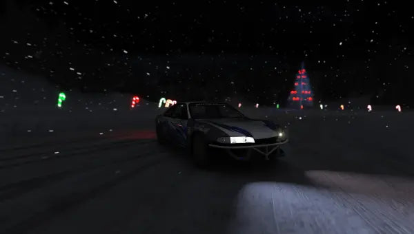 Ghost Lake Snow Drifting for Assetto Corsa