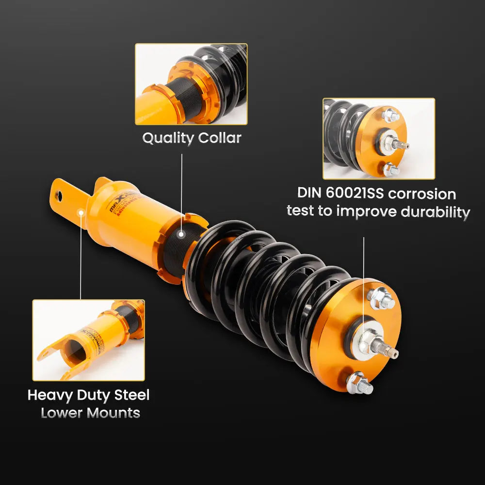 MaXpeedingrods 24-Way Adjustable Coilovers for Honda S2000 (AP1/AP2) 2000-2009