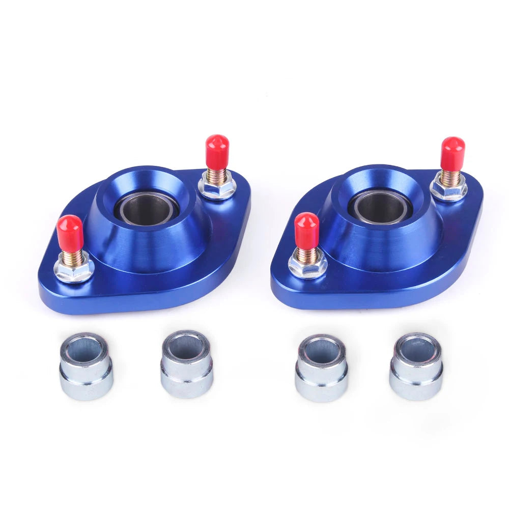 1992-1999 BMW 3 Series E36 Rear Upper Camber Plates, Adjustable Pillow Ball Shock Top Mounts, Aluminum