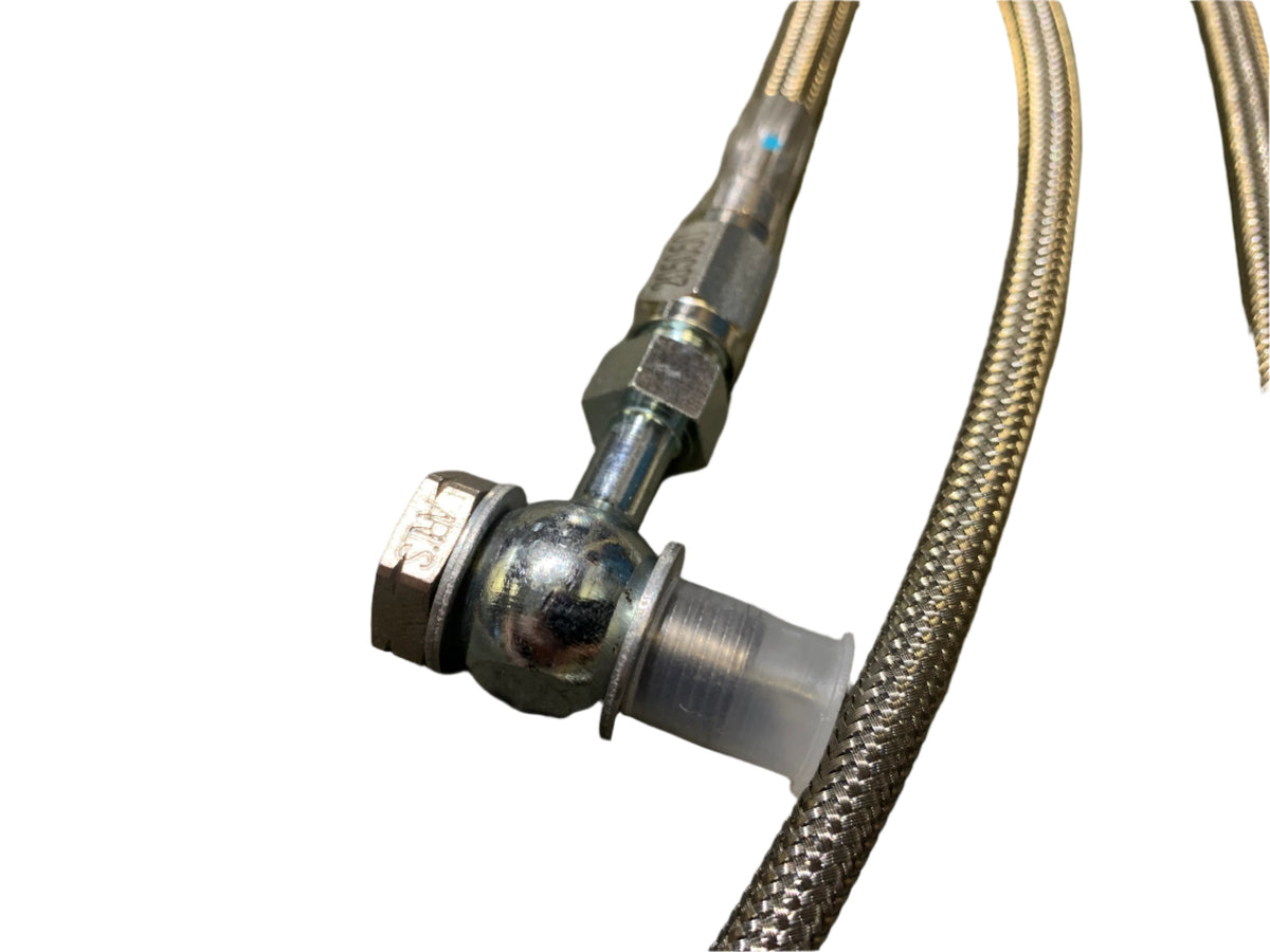 Stainless Steel Braided Extended Front Brake Line Kit (Toyota/Lexus)
