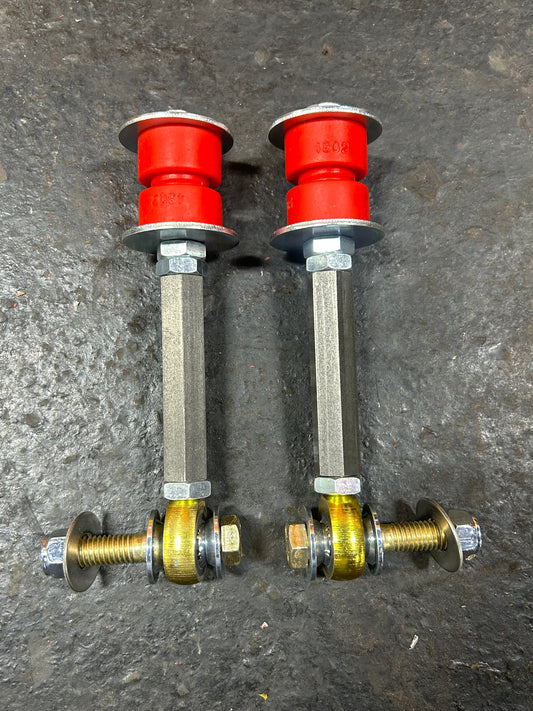 (Type 1) Bolt On Adjustable Sway Bar Links For Toyotas And More