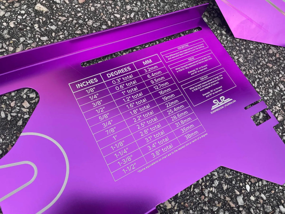 SLR Toe Plates for Polaris Slingshot