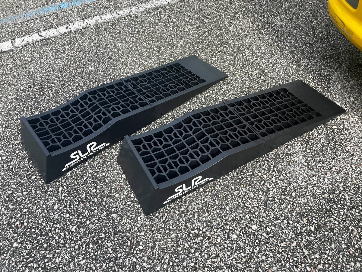 SLR Low Profile Race Ramps for Ford Falcon - Split-Style for Easy Jacking