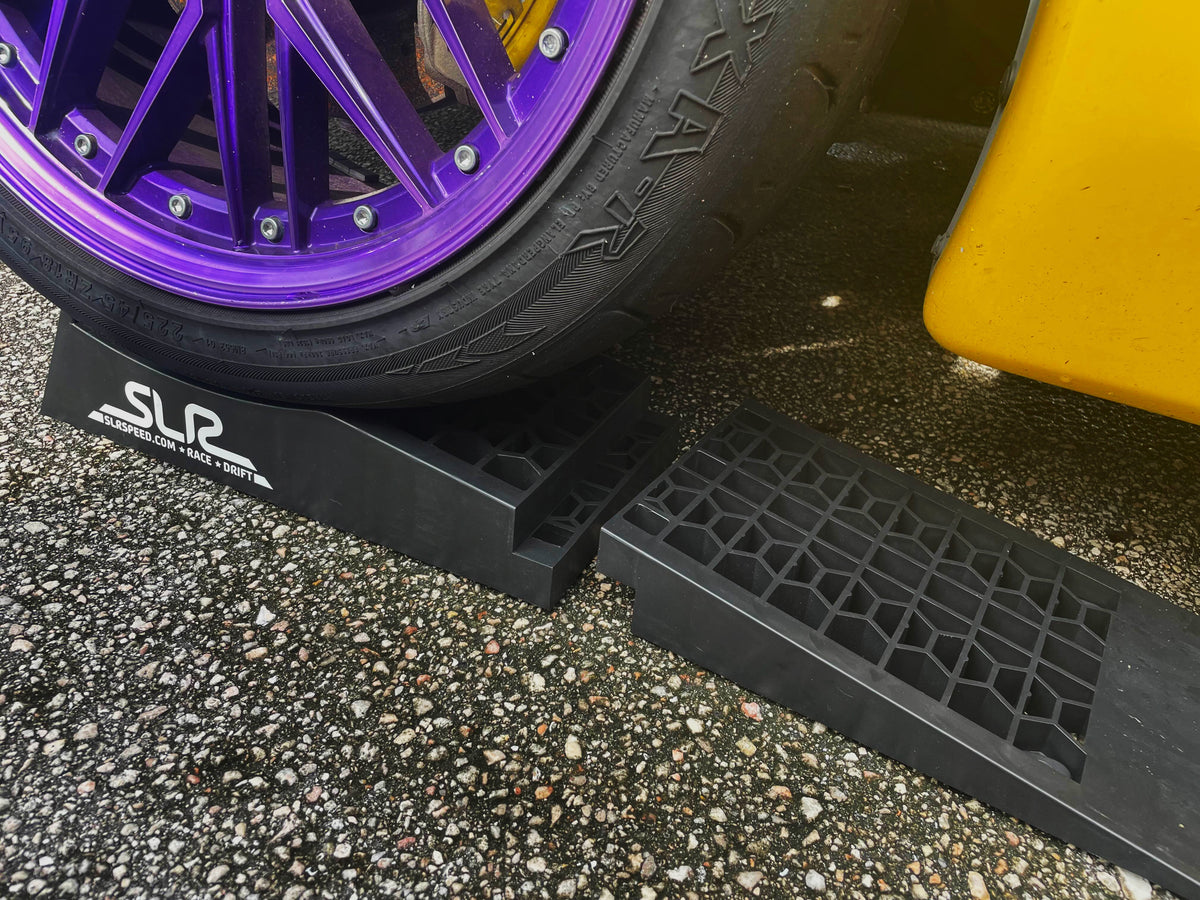 SLR Low Profile Race Ramps for R230 SL-Class - Split-Style for Easy Jacking
