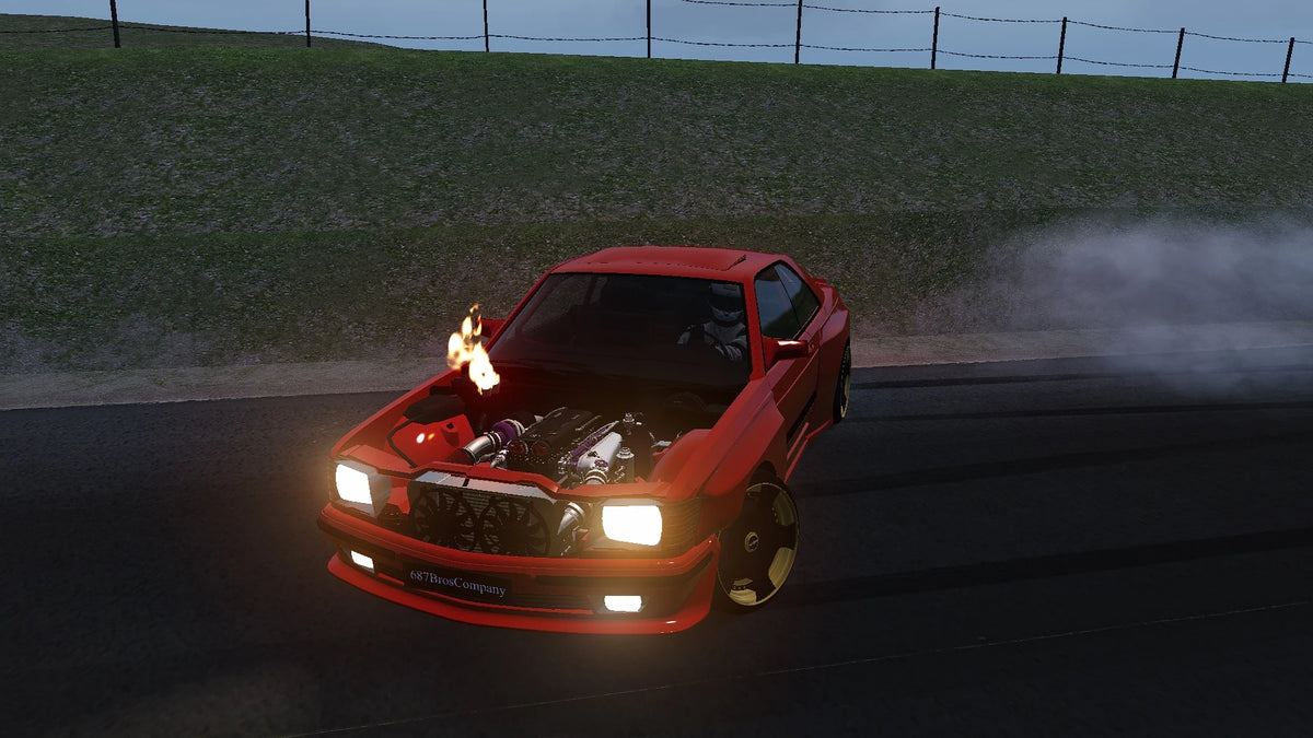 BMW E36 Sedan E36ROD Assetto Corsa Drift Car (Free Download)