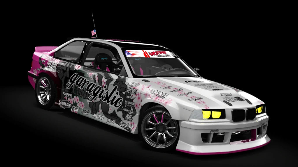 BMW E36 LS Rome Charpentier for Assetto Corsa