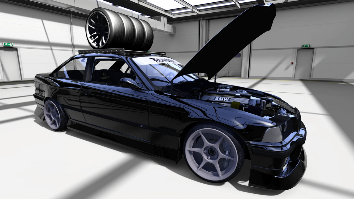 BMW E36 tricatasesta for Assetto Corsa