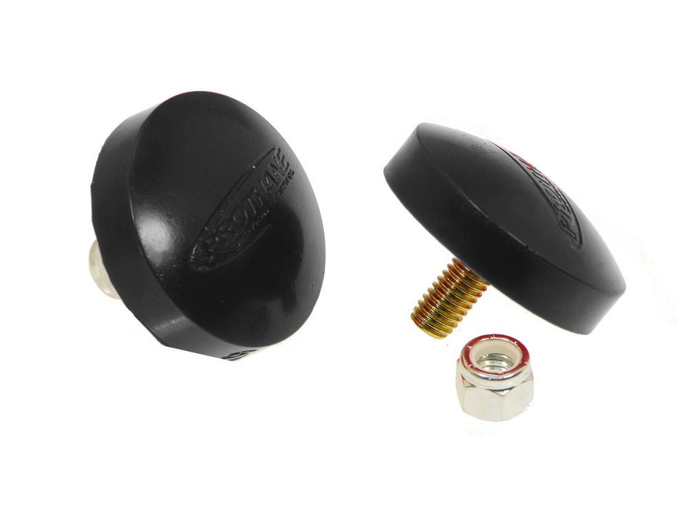Prothane Bump Stop 11/16 x 2 Button Style Pair - 191316BL