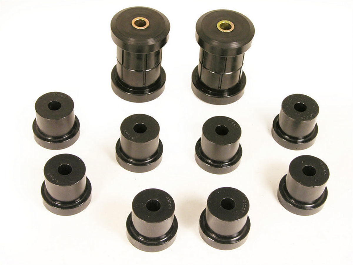 Prothane Leaf Spring/Shackle Kit Black - 71012BL