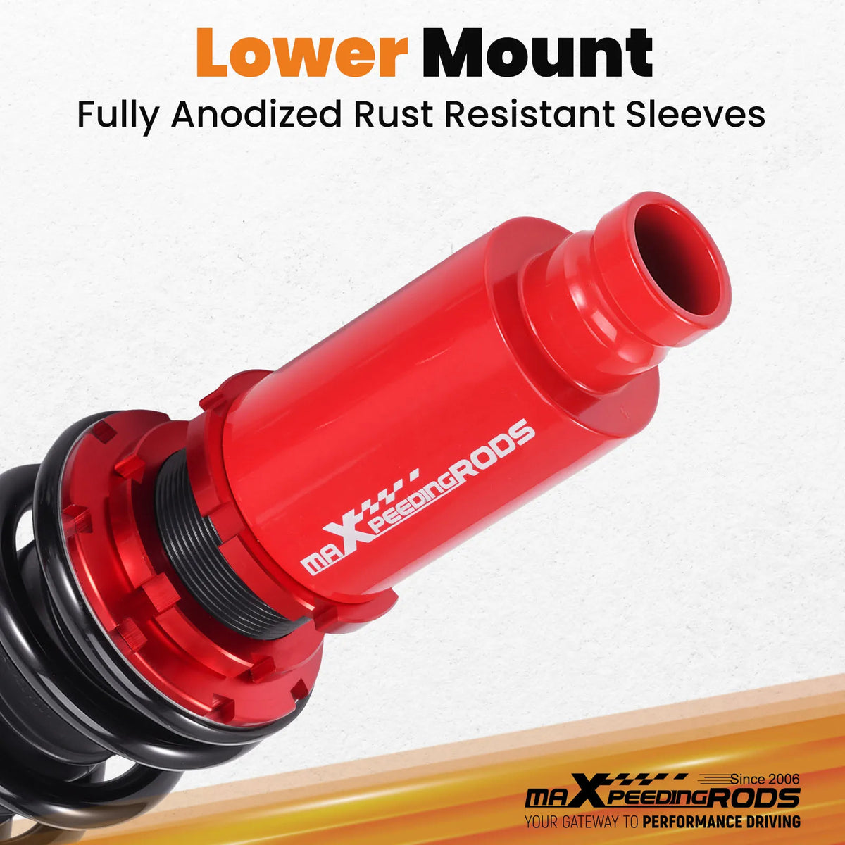 MaXpeedingrods Coilovers for Honda Civic EJ/EK/EM 1996-2000, Also Civic EF/EG, CR-X, del Sol and Integra