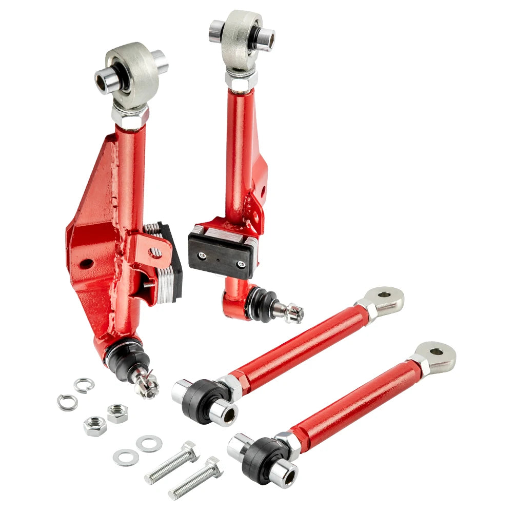 MaXpeedingrods adjustable front lower control arms and high angle tension rods for the Nissan 240SX S13 S14