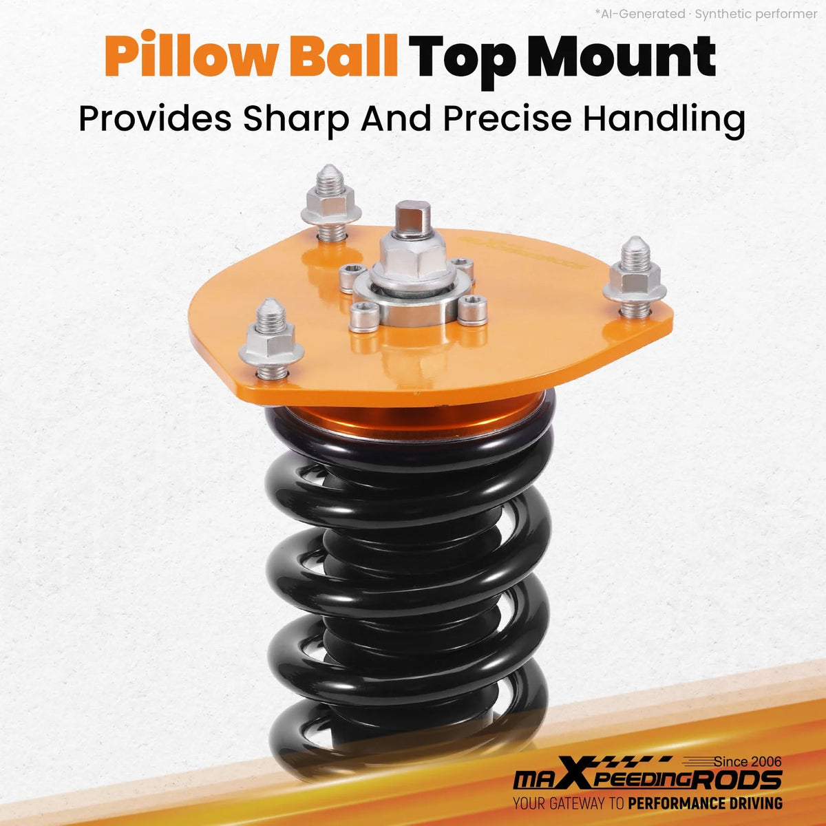 MaXpeedingrods B2 Coilovers for Mitsubishi 3000GT FWD 1991-1999 and Dodge Stealth FWD 1991-1996, Non-Turbo