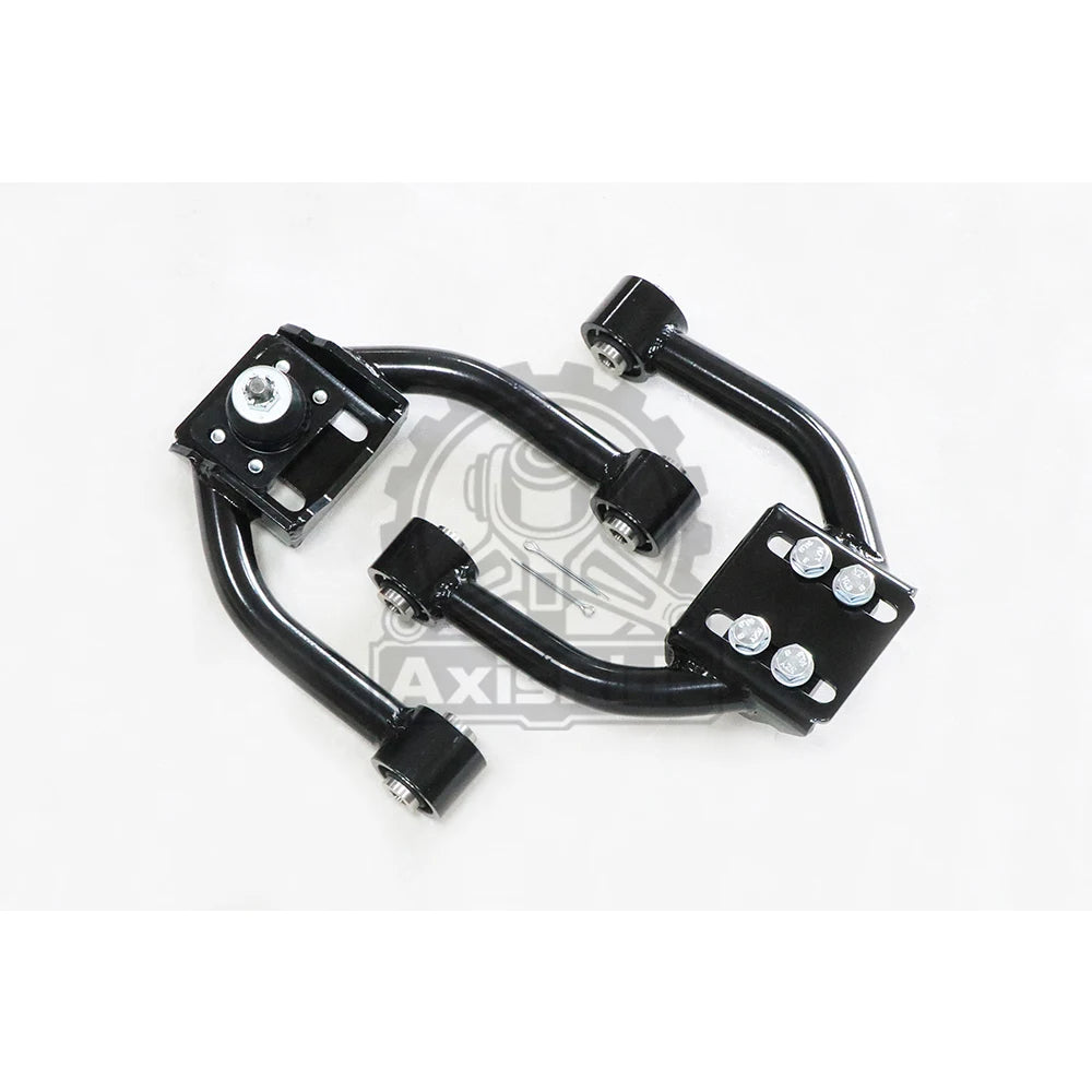 1996-2000 Honda Civic EK EJ EM1 Front Upper Control Arms, Hardened Rubber Bushings, Aluminum