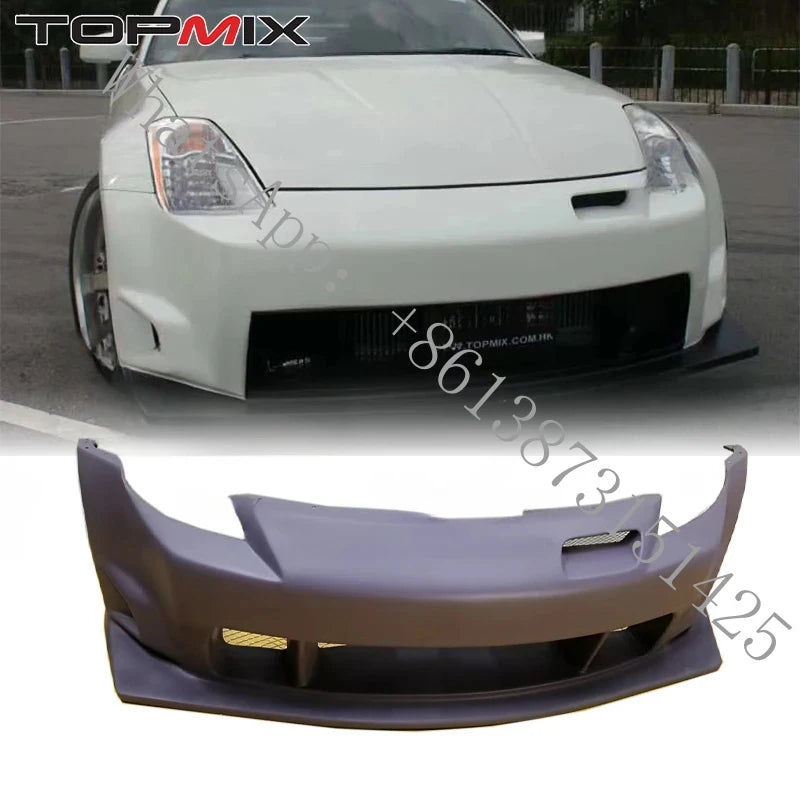 2002-2008 Nissan 350Z Z33 Coupe Exterior Body Kit, Front Bumper, Rear Bumper and Side Skirts