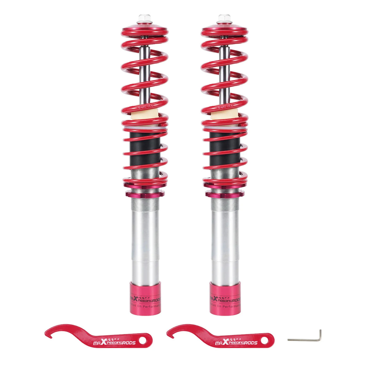 MaXpeedingrods front coilover pair for 1995-2003 BMW 5 Series E39 RWD sedan