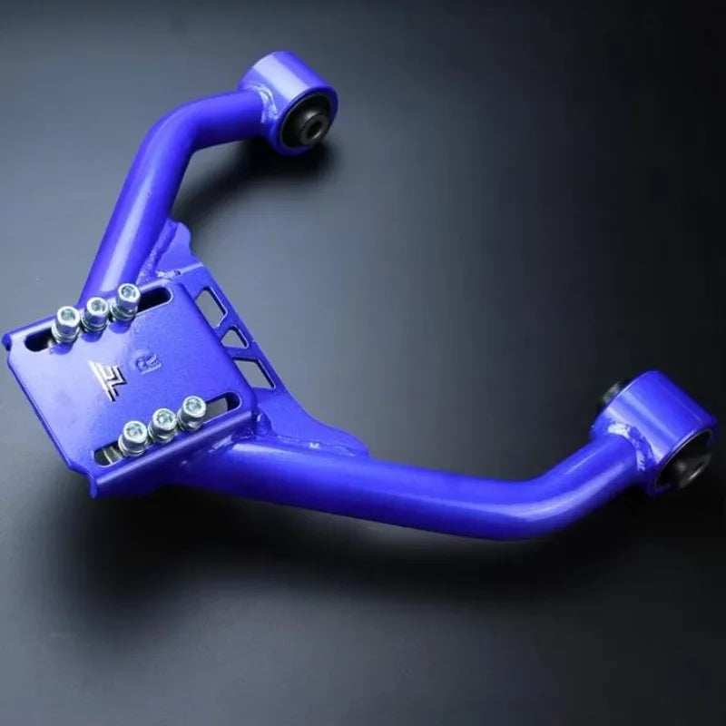 2008-2021 Nissan 370Z Z34 and 2022+ Nissan Z RZ34 Adjustable Front Camber Arm Kit, Steel