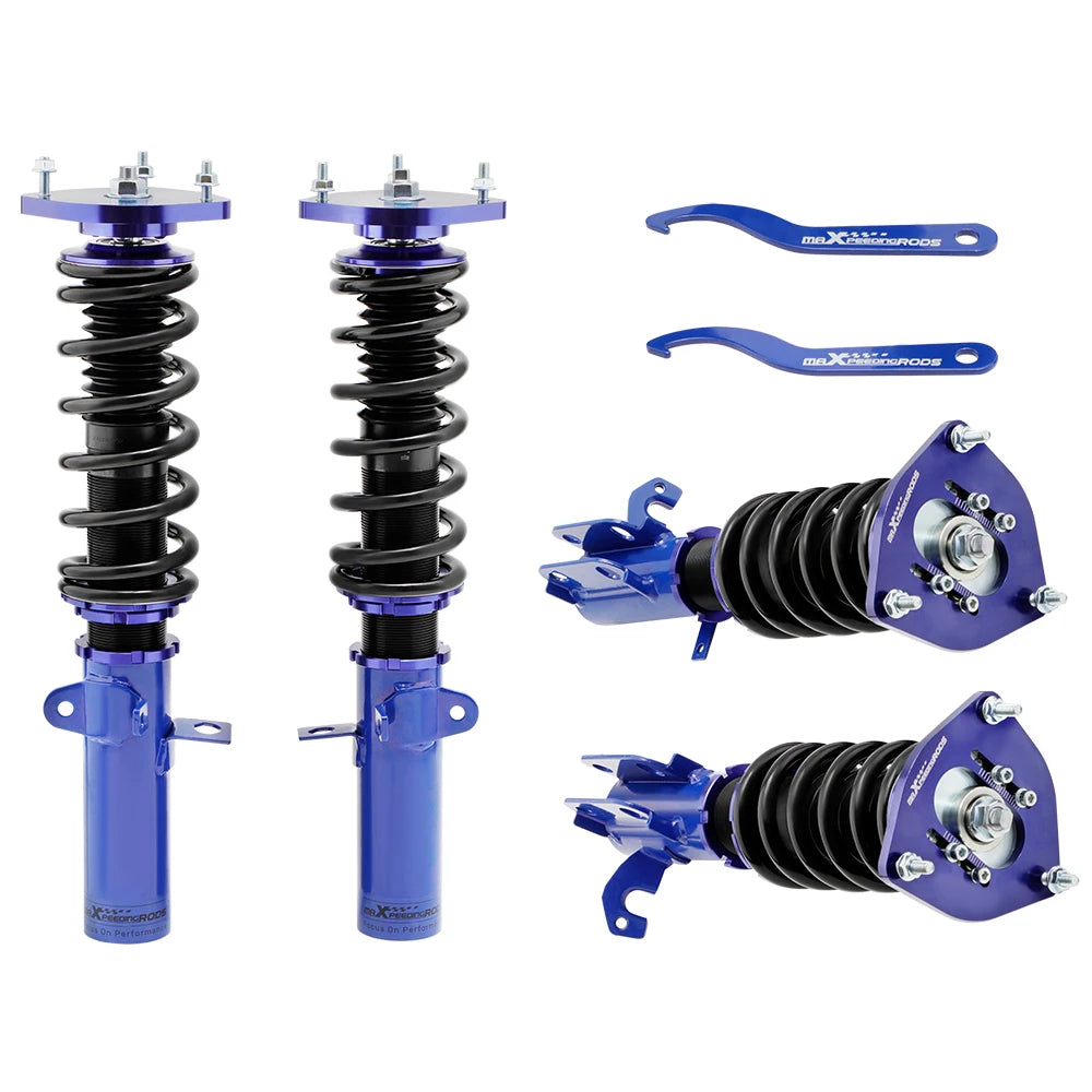 MaXpeedingrods Coilovers for Toyota Corolla E90 E100 E110 1988-1999, Height Adjustable Suspension Kit