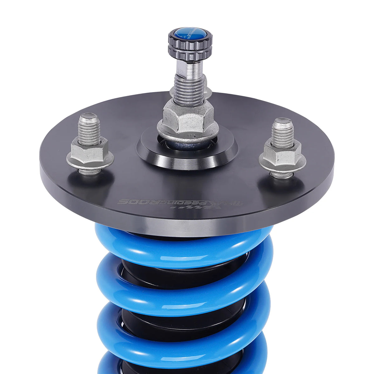 MaXpeedingrods T6 Coilovers for Acura NSX 1991-2005, 24-Way Damping, Pillow Ball Mounts, Black and Blue