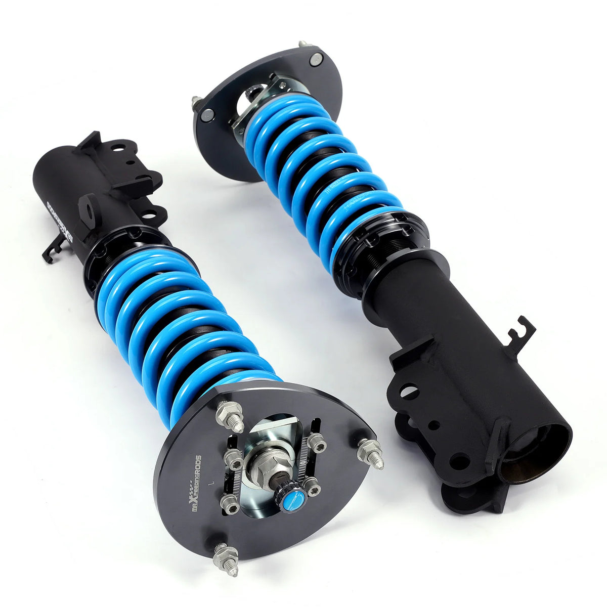 MaXpeedingrods T6 Coilovers for Chevrolet Volt 2016-2019, 24-Level Adjustable Damping and Front Camber Plates