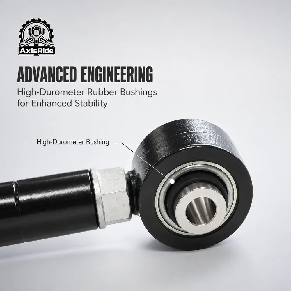 2019+ BMW 3 Series G20 and Z4 G29 Adjustable Rear Lower Toe Arms, Aluminum, Polyurethane Bushings