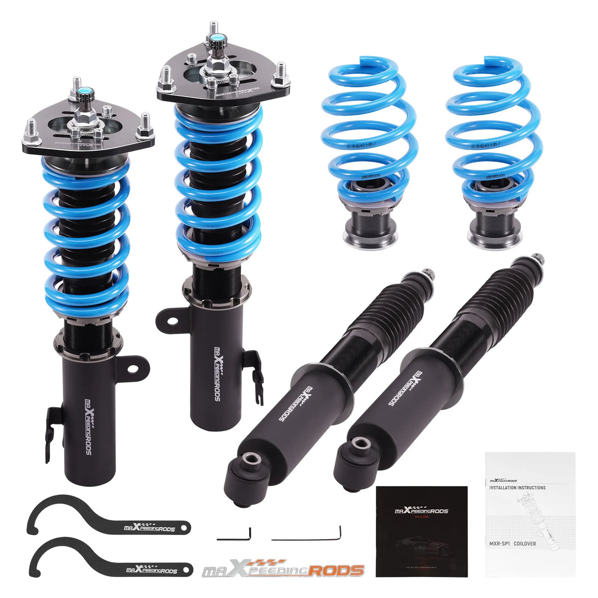 MaXpeedingrods COT6 Coilovers, 24-Way Damping, for Scion tC AGT20 2011-2016 and Toyota Zelas 2011-2016