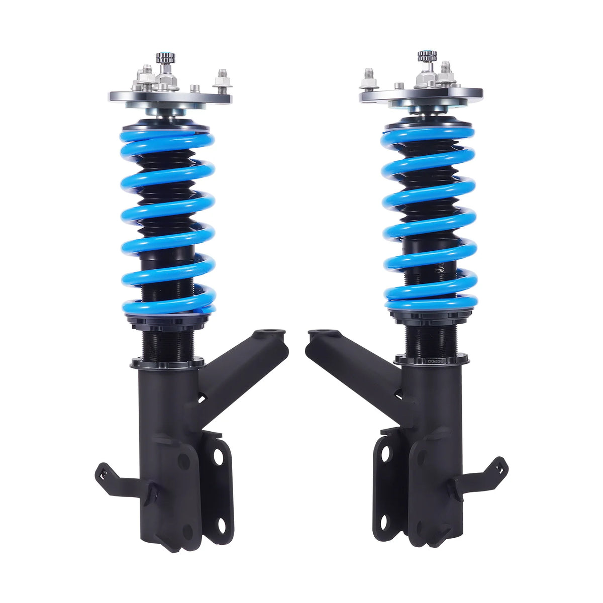 MaXpeedingrods T6 Coilovers for Honda Element 2003-2011, 24-Way Damping, Front Camber Plates, Black and Blue
