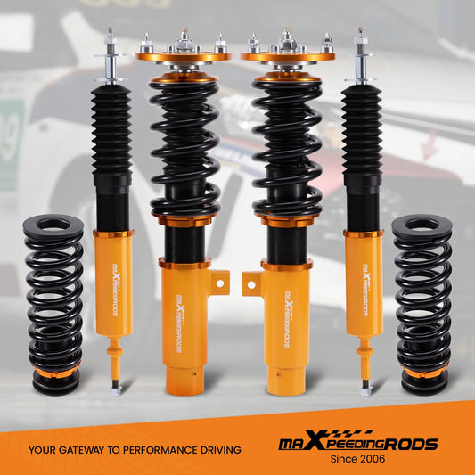 MaXpeedingrods height-adjustable coilovers for 2008-2013 BMW 1 Series E82 coupe and E88 convertible