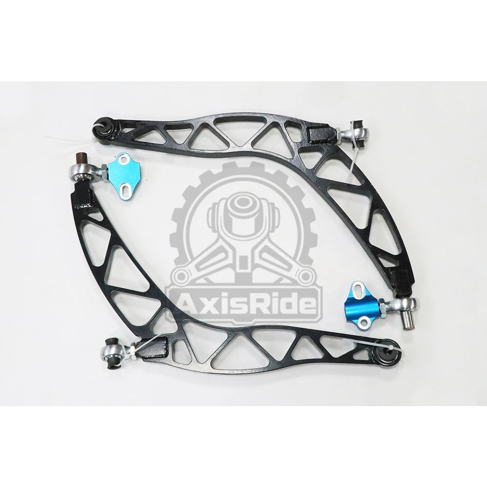 BMW E46 Front Drift Steering Angle Kit, Up to 72 Degrees Lock, Adjustable Camber, Caster and Roll Center