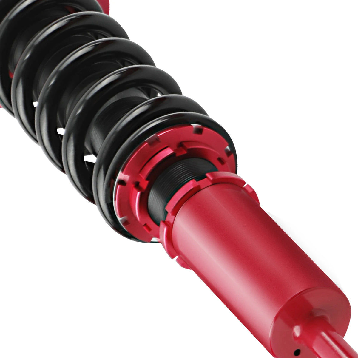 MaXpeedingrods Coilovers for Ford Expedition and Lincoln Navigator 2003-2006, 24-Way Damping, Red