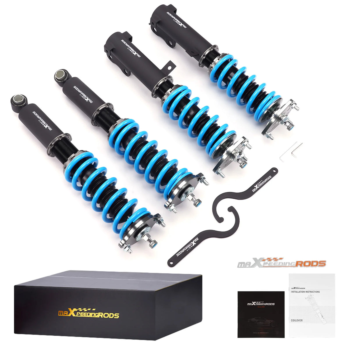 MaXpeedingrods T6 coilovers for Mitsubishi Galant and Legnum VR-4 EC5A EC5W