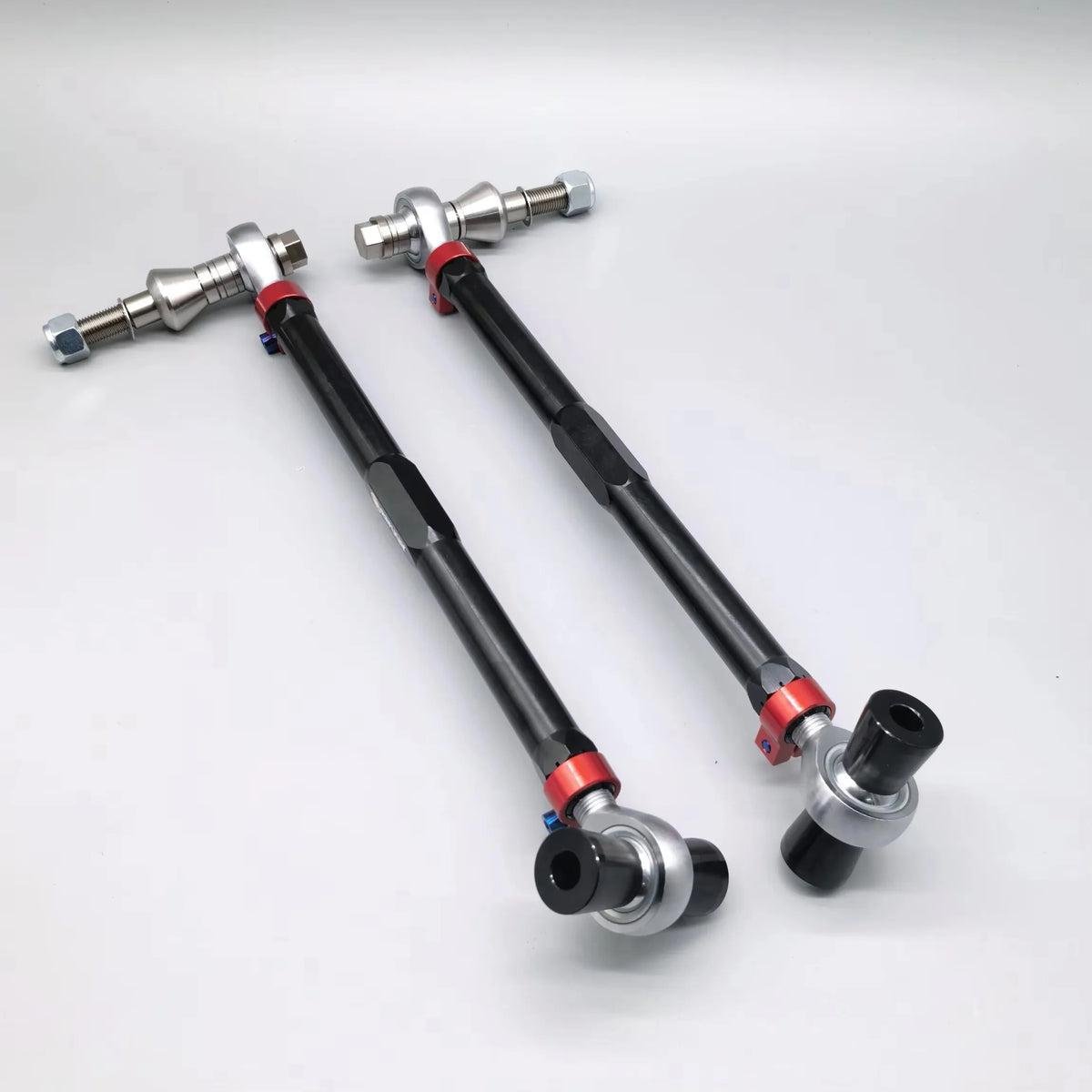 2006-2021 BMW E9X, E8X and F8X Front Adjustable Tension Struts, 7075 Billet Aluminum, Spherical Rod Ends