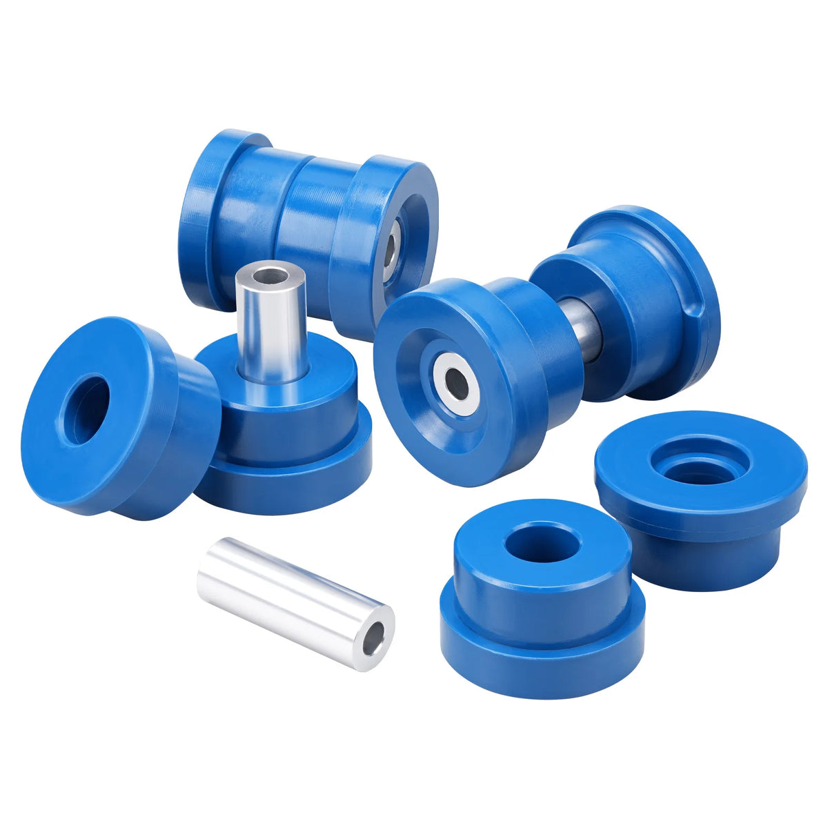 1992-1999 BMW 3 Series E36 Rear Subframe Bushing Kit, 95A Polyurethane with Billet Aluminum