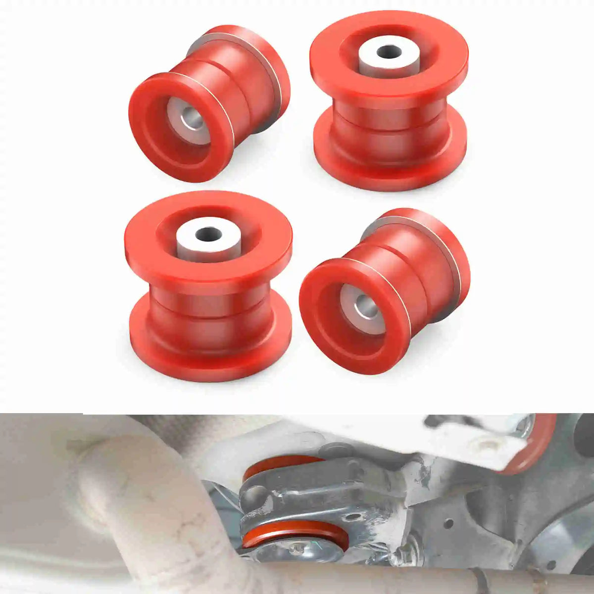 80A polyurethane rear subframe bushings for BMW E90 E92 E93 and E82 E88