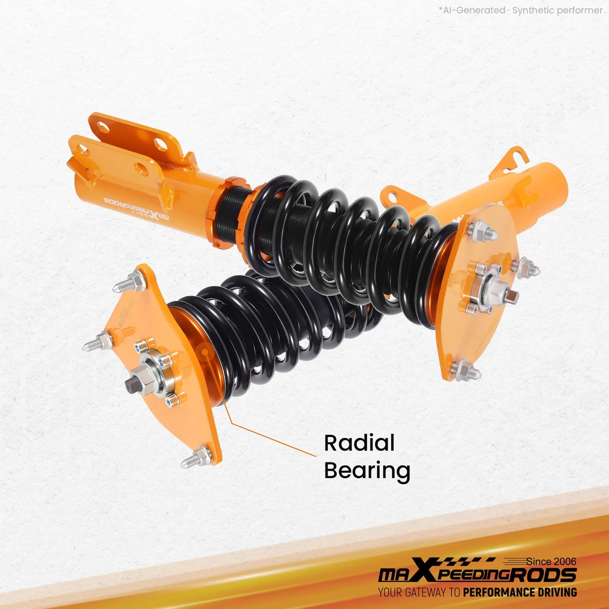 MaXpeedingrods B2 Coilovers for Mitsubishi 3000GT FWD 1991-1999 and Dodge Stealth FWD 1991-1996, Non-Turbo
