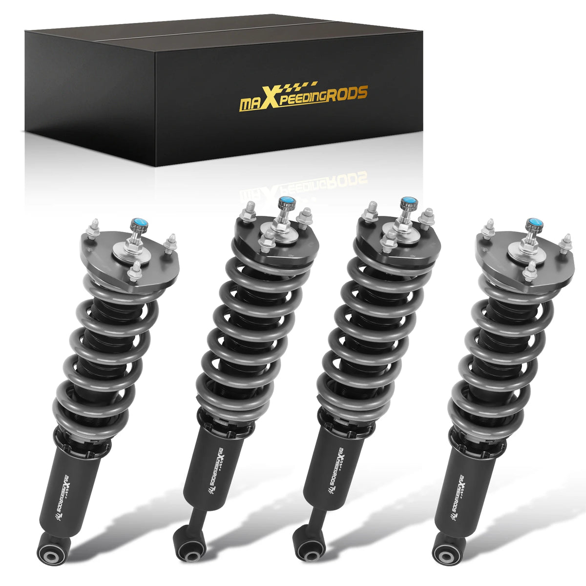 MaXpeedingrods T7 Coilovers, 24-Way Damping, for Lexus IS300 2001-2005, IS200 and Toyota Altezza SXE10 GXE10