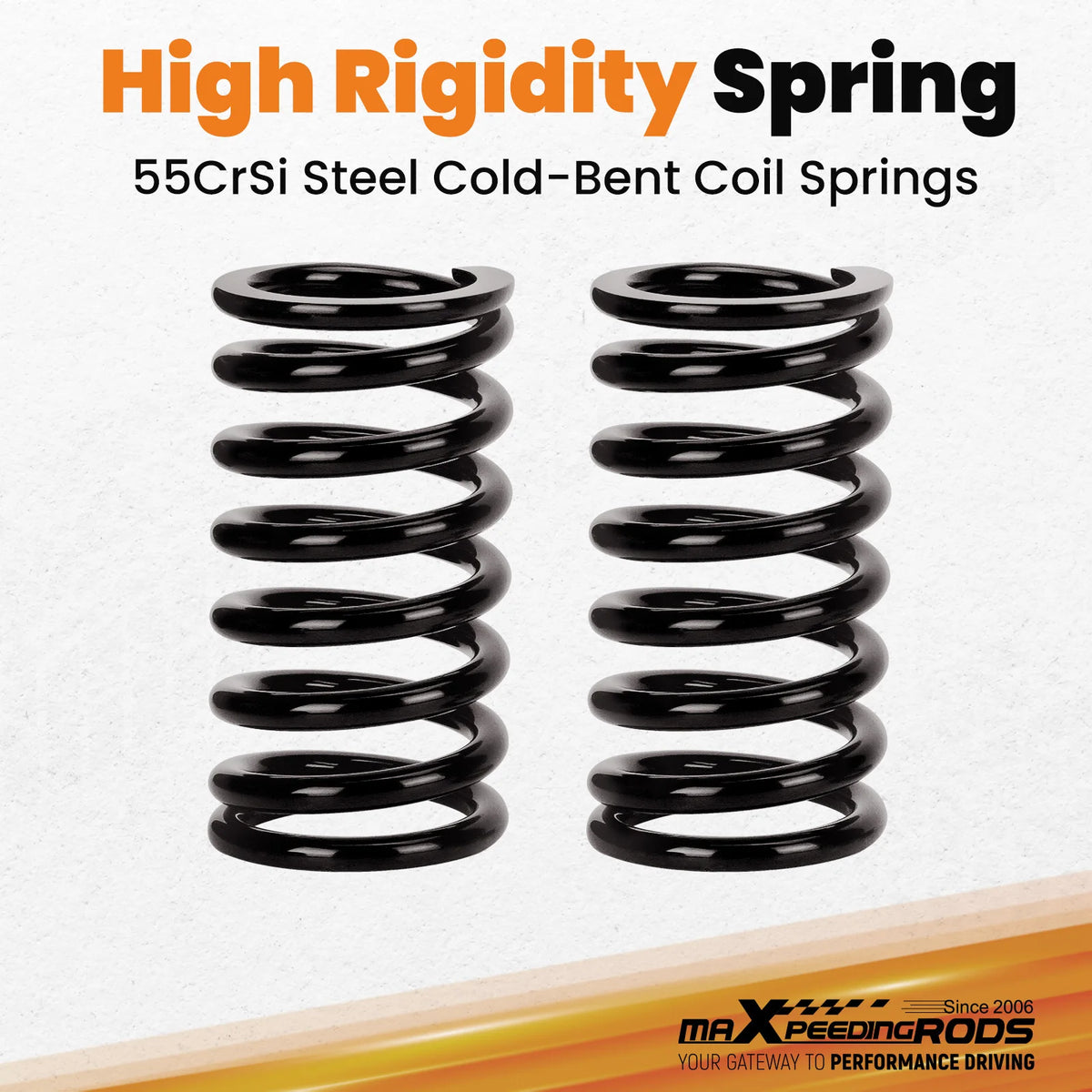 MaXpeedingrods Coilovers for BMW 5 Series E60 Sedan AWD 2004-2010, xi and xDrive, 24-Level Damping