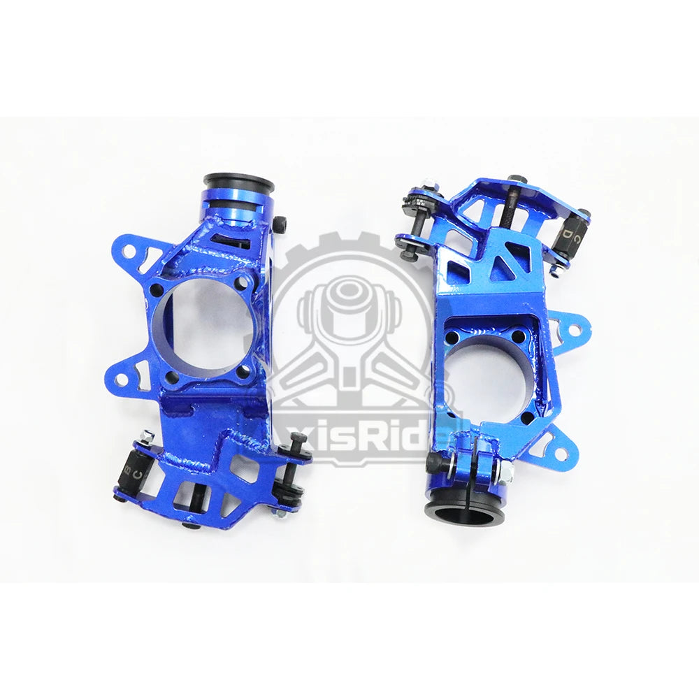 BMW E90 E91 E92 E81 E82 E87 E88 Front Drift Steering Angle Kit, 65 Degree Lock, Adjustable Ackermann