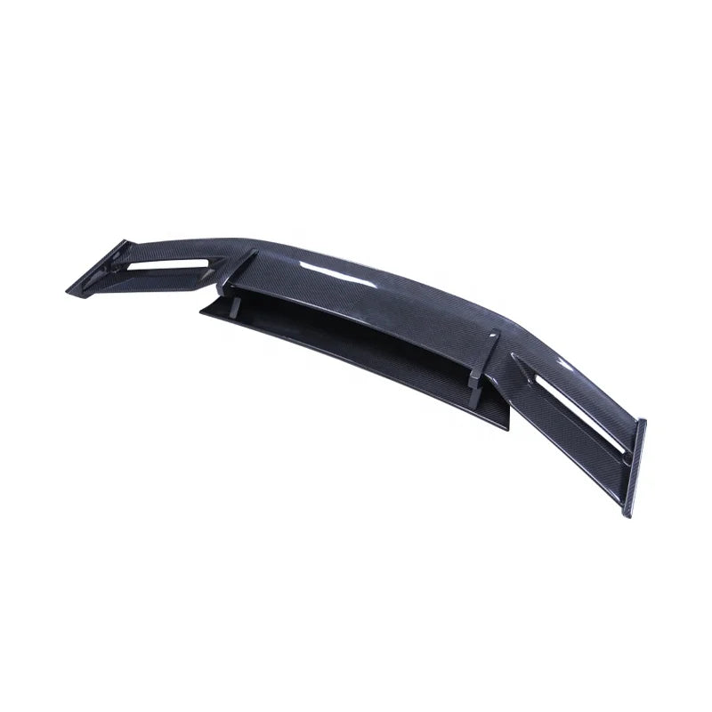 2019+ McLaren GT Rear Trunk Spoiler Wing, OEM Style, Dry Carbon Fiber, Carbon Black