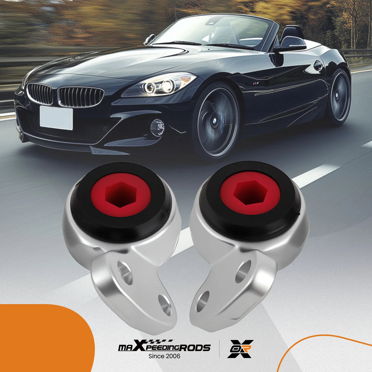 1999-2005 BMW 3 Series E46 and Z4 E85 Front Lower Control Arm Bushings, Polyurethane, Pair