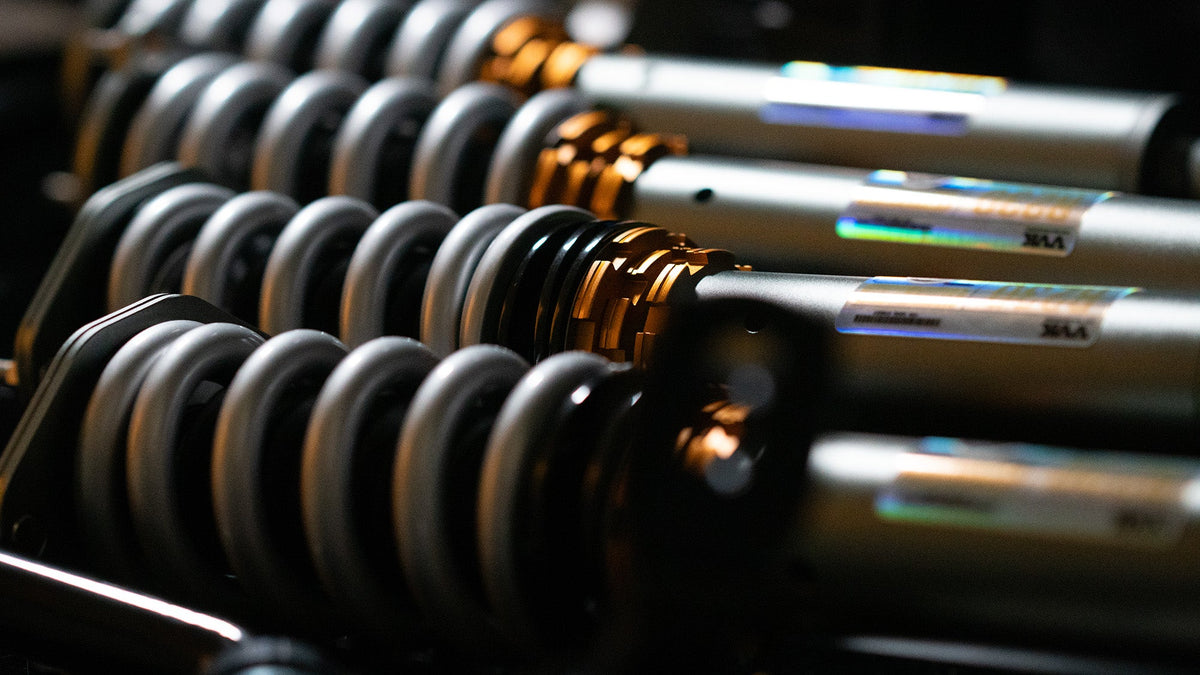 Mercedes SL55 AMG R230 Coilover Conversion Kit with Adjustable Sway Bars and Power Steering