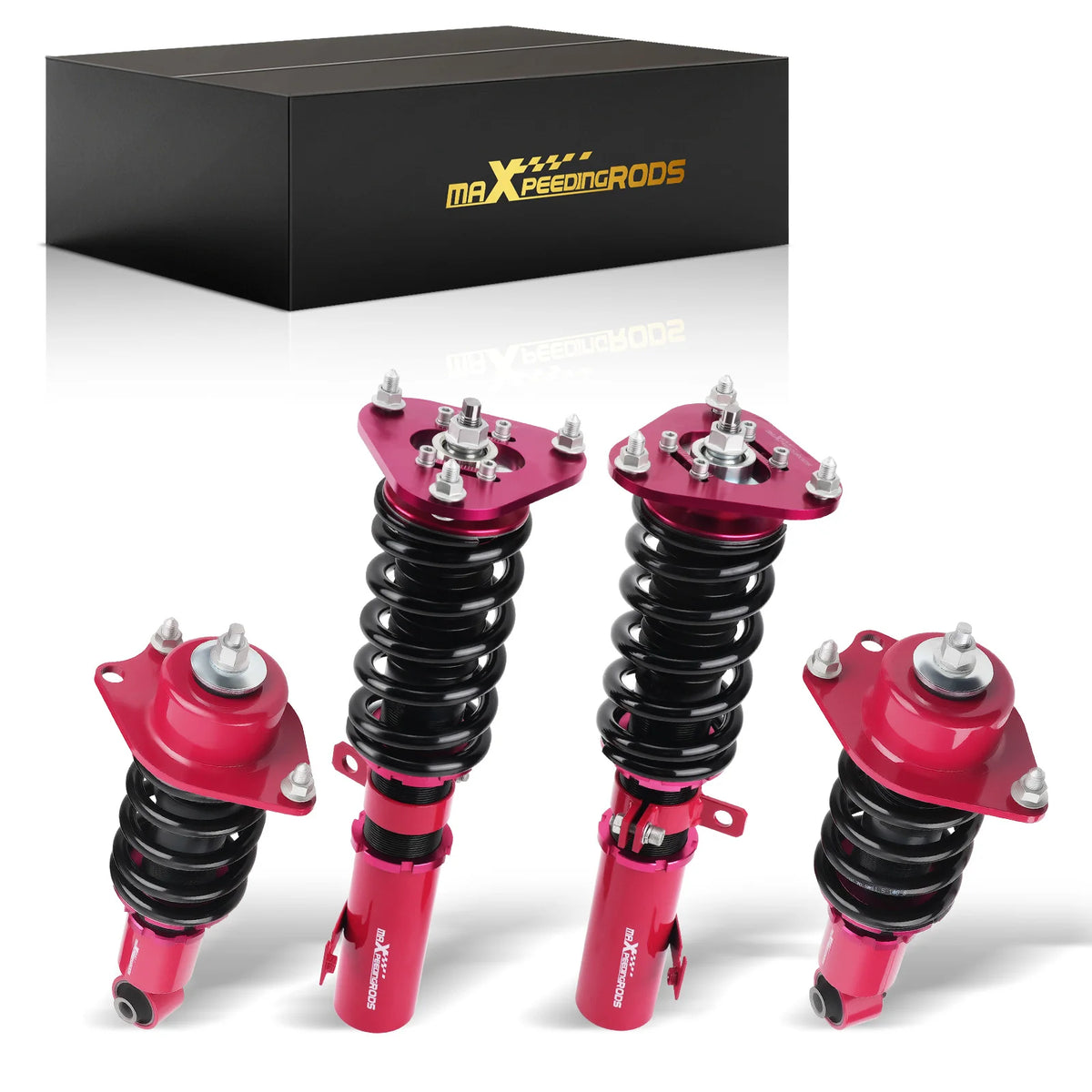 MaXpeedingrods height-adjustable street coilovers for 2000-2006 Toyota Celica ZZT230 and ZZT231