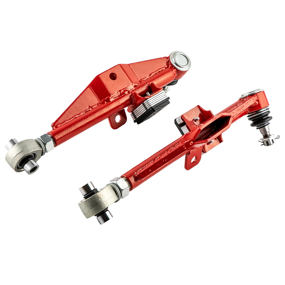 MaXpeedingrods 1989-1998 Nissan 240SX Silvia S13 S14 Front Lower Control Arms and High Angle Tension Rods