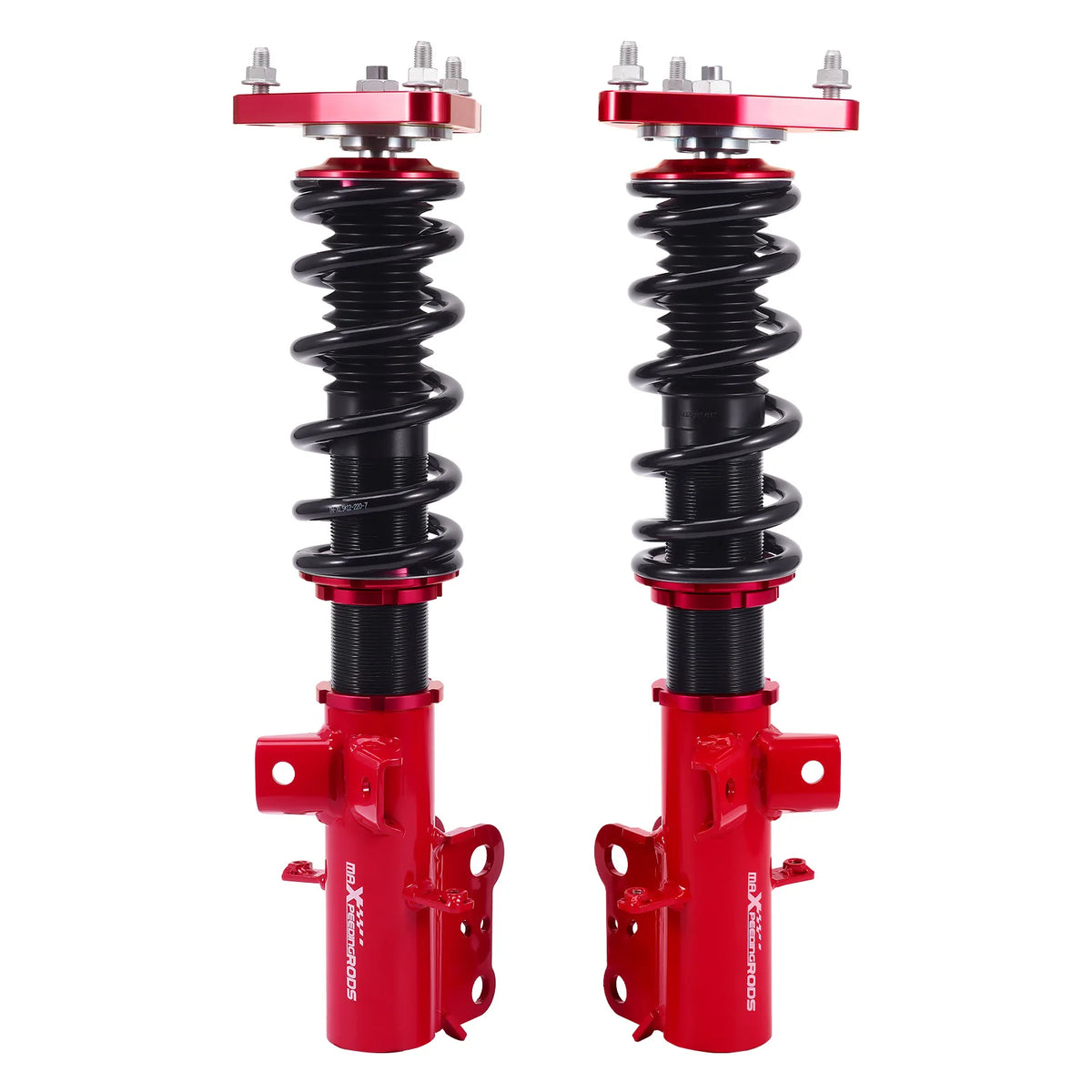 MaXpeedingrods Street Coilovers for Ford Mustang S550 2015-2023, Front Camber Plates, Height Adjustable